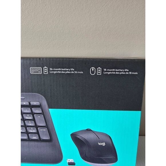 Logitech Keyboard/Mouse Combo - Picture 3 of 6